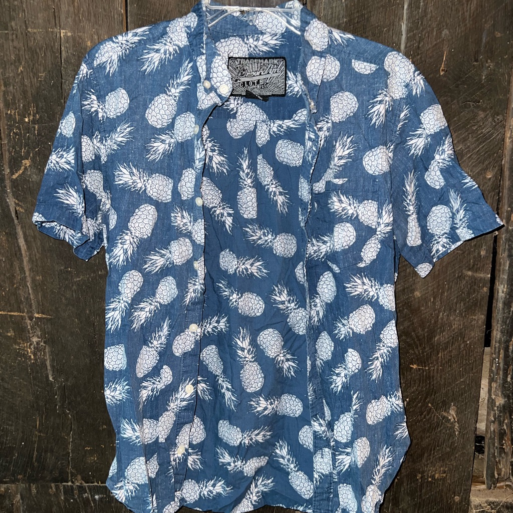 Pineapple Button Down Shirt